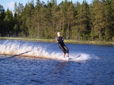 Elin laddar f�r fullt