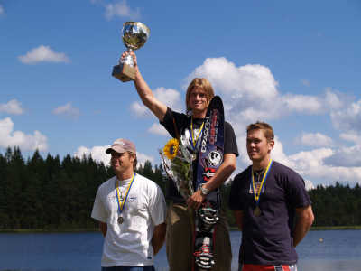 Pokal f�r slalomkombinationen.