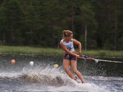 Kristine �nesj� trickar.