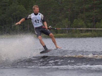 Jonas Kavmark, segrare i herrarnas trick.