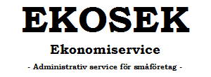 EKOSEK Ekonomiservice